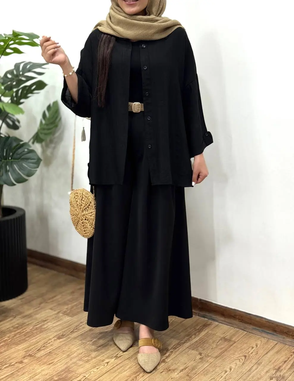 تونیک مانتویی رنگین کمان
